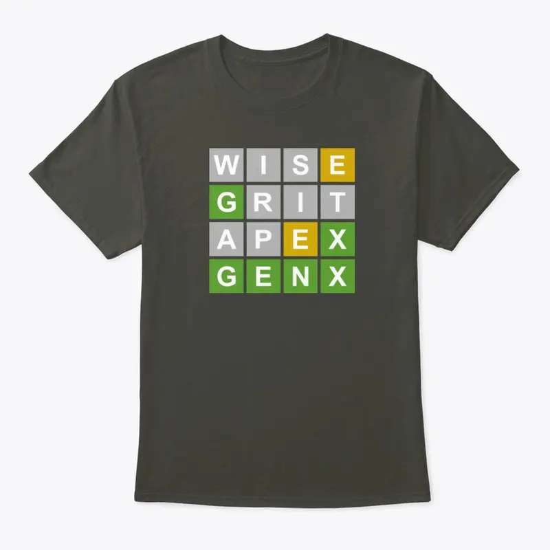 Mens GENX Wordle Shirt