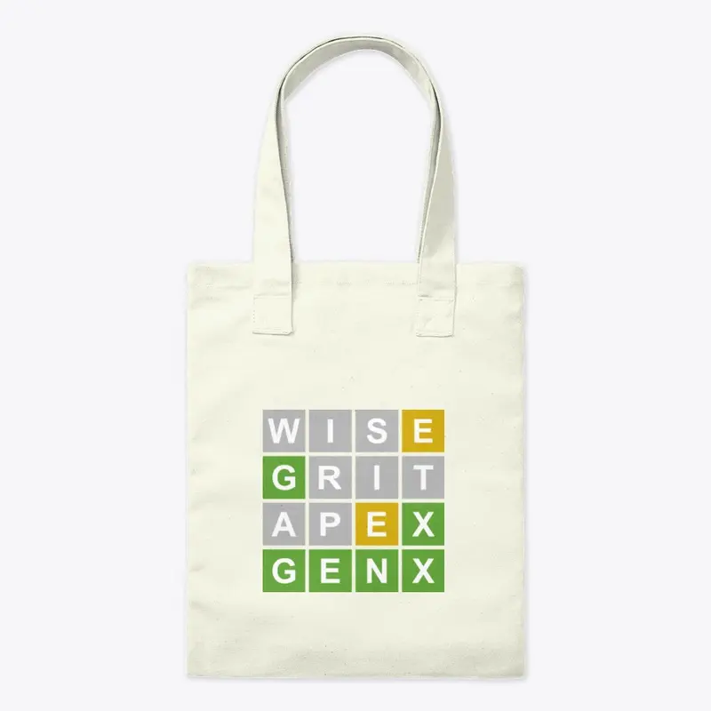 GENX Wordle Tote